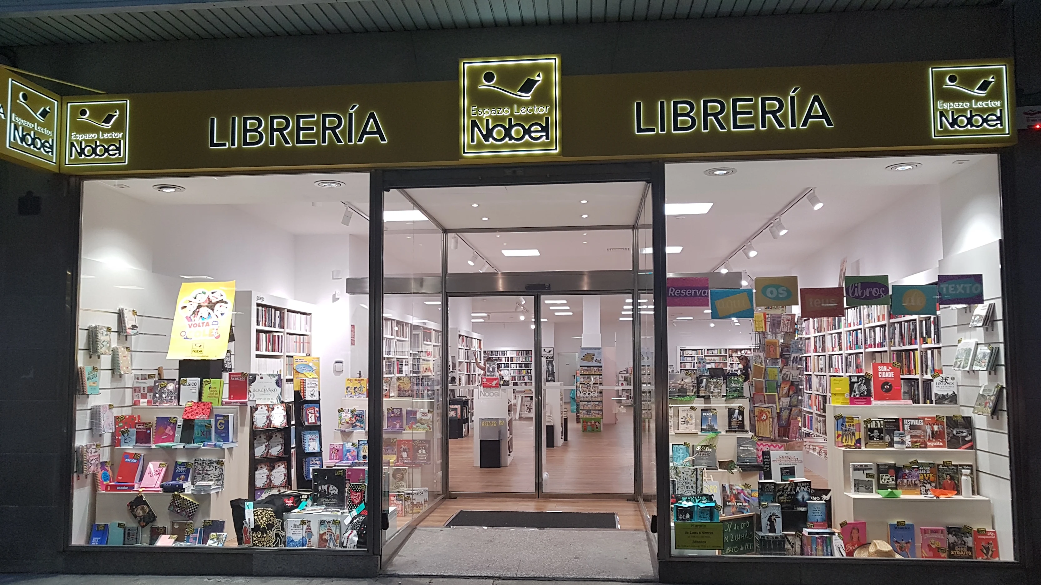 librerias Pontevedra Espazo Lector Nobel